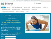 Tablet Screenshot of andchiro.com